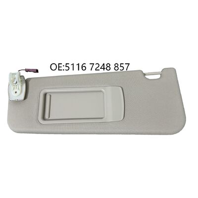 Left Sun Visor Sun Shade W/ Mirror For BMW F10 F18 2011-2016 5116 7248 857 Beige